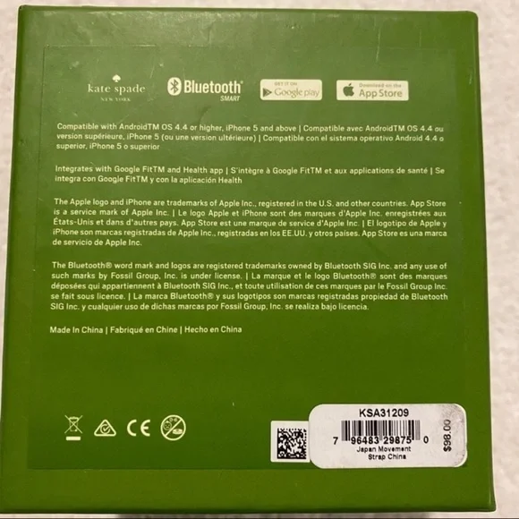 Kate spade activity tracker new